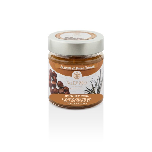 Specialità Extra alle Castagne con Vaniglia Bourbon e Foglie d'Alloro